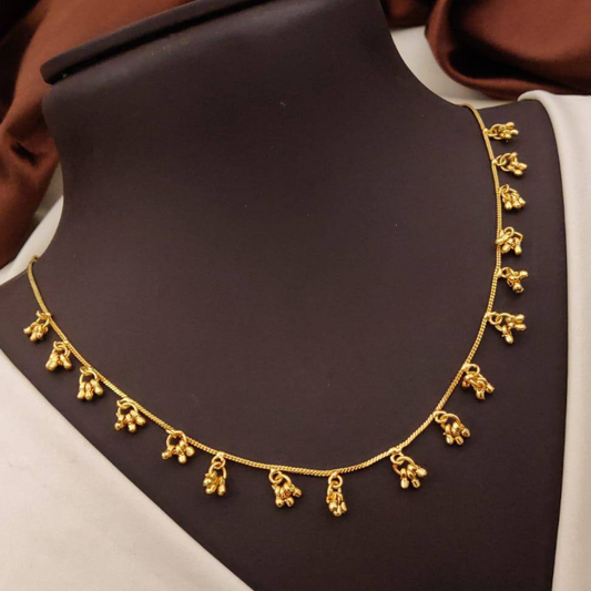 Sleek Micro Gold Chain for Women – Perfect for Casual & Festive Looks