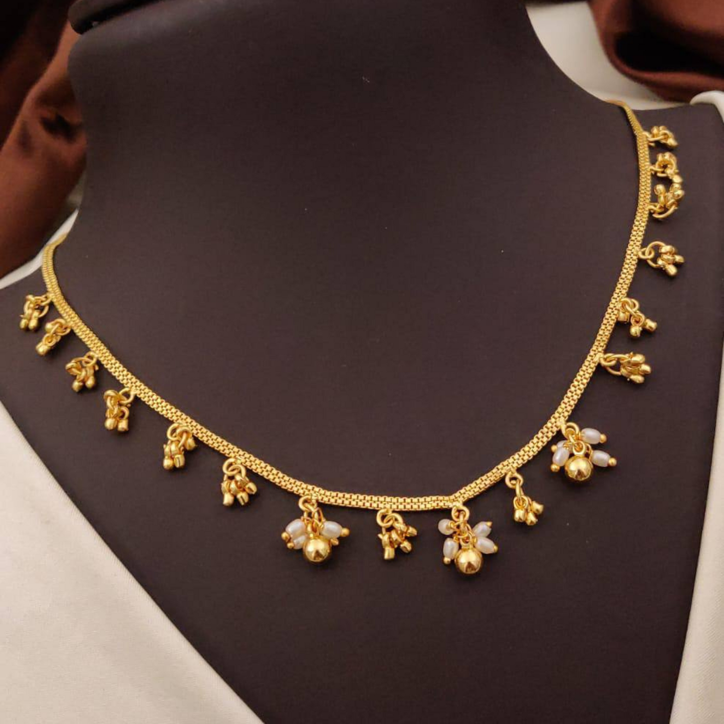 Sleek Micro Gold Chain for Women – Perfect for Casual & Festive Looks