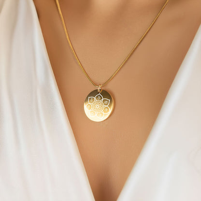 Balance 7 Chakra Circle Necklace