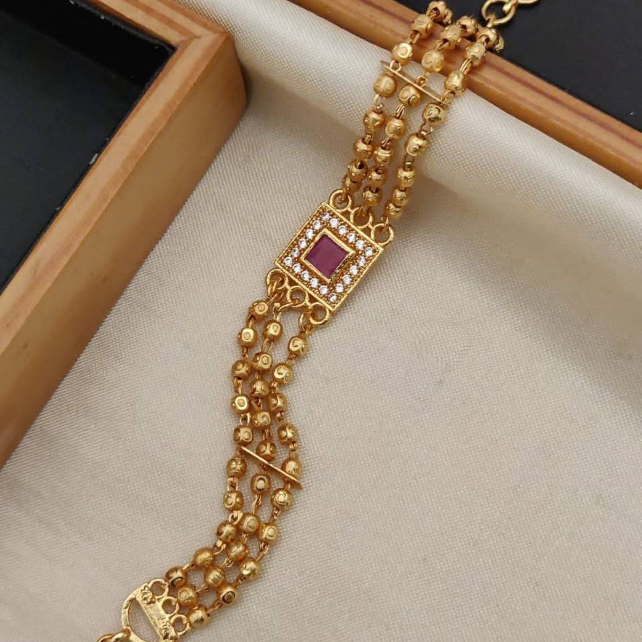 Versatile Micro Gold Plated Traditional Bracelet for Women – Ideal for Daily & Occasion Wear