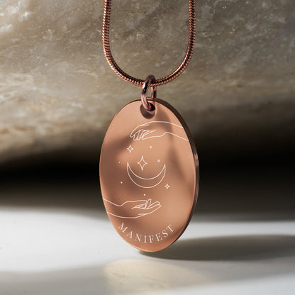 Manifest Oval Necklace